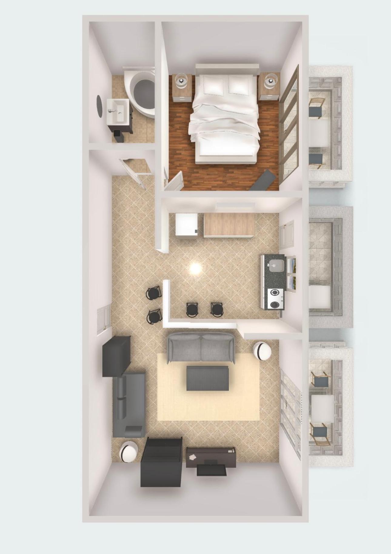 Bird Nest 2 Room Apartment Bukares Bagian luar foto